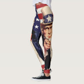 Oom Sam Stars en Stripes Leggings (Links)