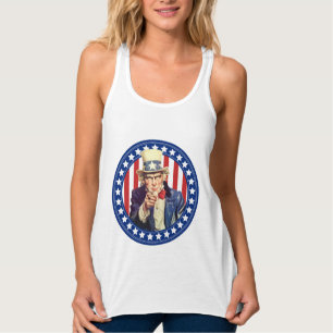 Oom Sam Stars en Stripes Tanktop