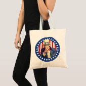 Oom Sam Stars en Stripes Tote Bag (Voorkant (product))