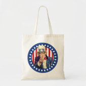 Oom Sam Stars en Stripes Tote Bag (Voorkant)