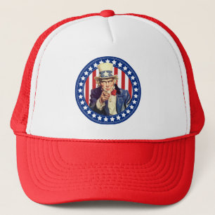 Oom Sam Stars en Stripes Trucker Pet