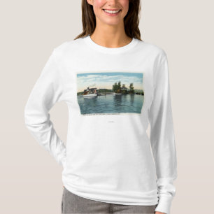 Oom Sam Steamer op het eiland Loon T-shirt