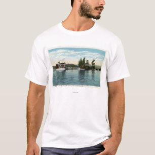 Oom Sam Steamer op het eiland Loon T-shirt
