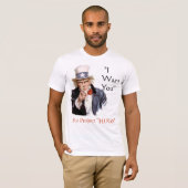 "Oom Sam steunt het "HUGS"-project T-shirt (Voorkant volledig)