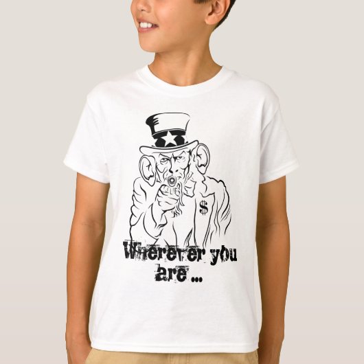Oom Sam T-shirt (Voorkant)