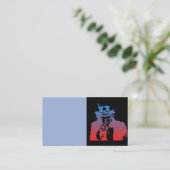 Oom Sam Visitekaartje (Staand voorkant)