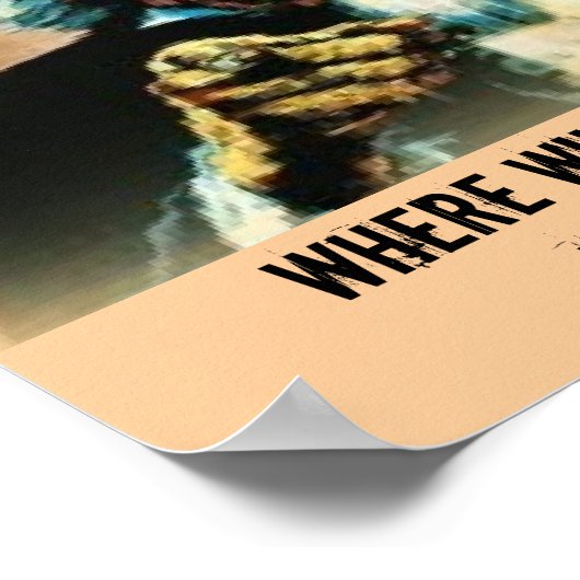 oom sam, waar ben je voor de Zombie Inv... Poster (Hoek)