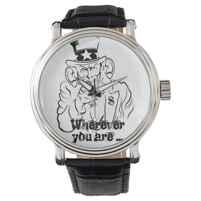 Oom SAM - Waar ook uw akkers… Kijk uit Horloge (Voorkant)