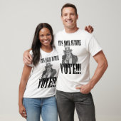Oom Sam wil dat je stemt!!! T-shirt (Unisex)