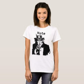 Oom Sam wil dat je stemt Thunder_Cove T-Shirt (Voorkant volledig)