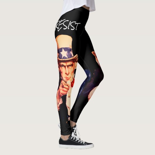 Oom Sam wil dat je 'weerstand' biedt Leggings (Rechts)