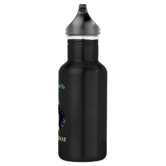 Oom Sam wil dat je weggaat #WalkAway Waterfles (Rechts)