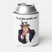 Oom Sam wil je Blikjeskoeler (Blikje Achterkant)