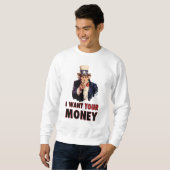 Oom Sam wil je geld Trui (Voorkant volledig)