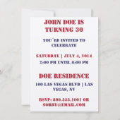 Oom Sam wil je. Kaart (Achterkant)