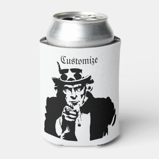 Oom Sam wil je Thunder_Cove Blikjeskoeler (Blikje Voorkant)