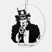 Oom Sam wil je Thunder_Cove Keramisch Ornament (Links)