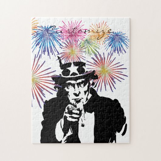 Oom Sam wil je Thunder_Cove Legpuzzel (Verticaal)