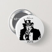 Oom Sam wil je Thunder_Cove Ronde Button 5,7 Cm (Voorkant /achterkant)