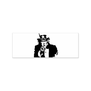 Oom Sam wil je Thunder_Cove Rubberstempel