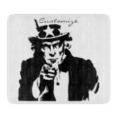 Oom Sam wil je Thunder_Cove Snijplank (Voorkant)