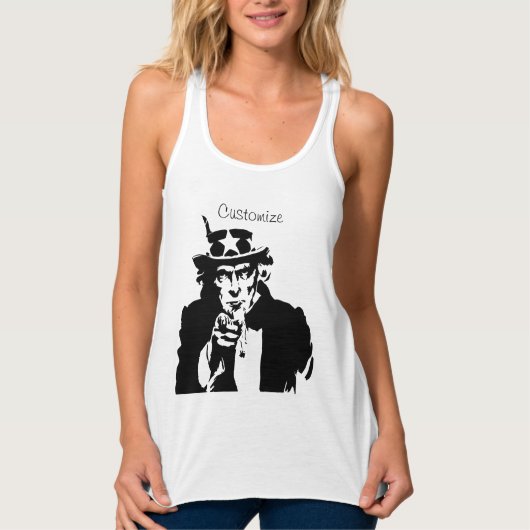 Oom Sam wil je Thunder_Cove Tanktop (Voorkant)