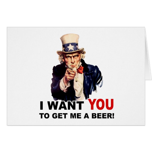 Oom Sam WILT DAT JE ME BEER KRIJGT (Voorkant Horizontaal)
