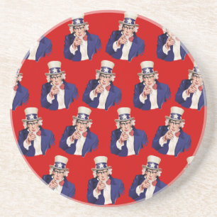 oom Sam Zandsteen Onderzetter