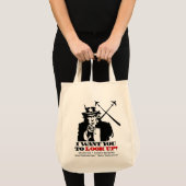 Oom Sam zegt dat ik wil dat je opkijkt Tote Bag (Voorkant (product))
