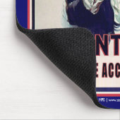 Oom Sam zegt: "Hou me verantwoording af" Muismat (Hoek)