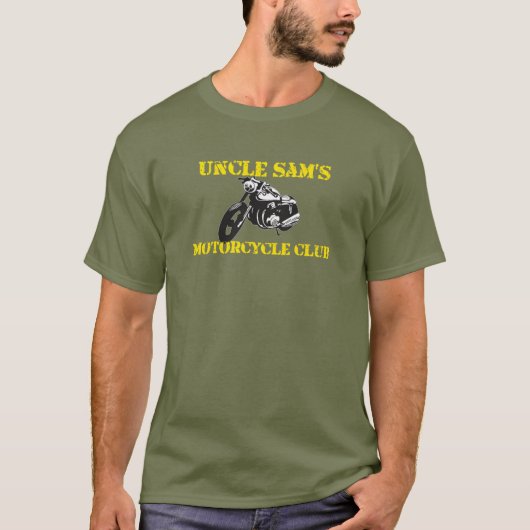 Oom Sam's Motorfieclub T-Shirt (Voorkant)
