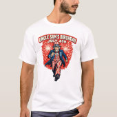Oom Sam's Verjaardagsfeest T-shirt (Voorkant)