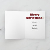 Oom Santa Wants You Card Feestdagen Kaart (Binnen)