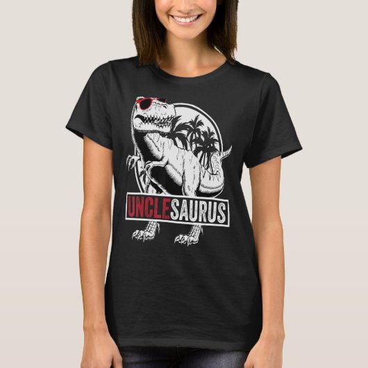 Oom Saurus rex Mannen Vaderdag T-shirt (Voorkant)