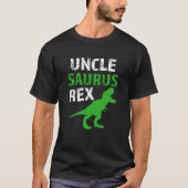 Oom Saurus Rex Shirt Mannen Funny Dino Tshirt (Voorkant)