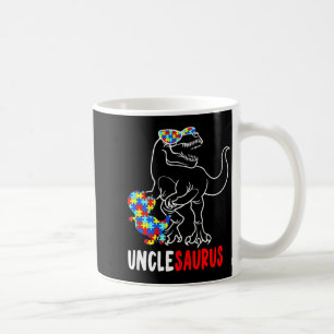 Oom-saurus T Rex Dinosaur Autisme Bewustzijn Oom Koffiemok