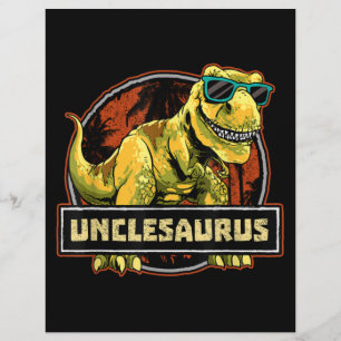 Oom-saurus T rex Oom Saurus Dinosaur Flyer