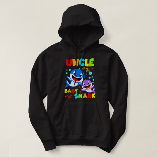 Oom Shark Oom Shark T - shirts Shirt Familie Moede (Design voorkant)