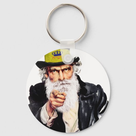 oom Shmuel Sleutelhanger (Voorkant)