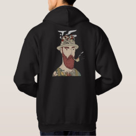 Oom Smoker cartoons geanimeerde karakters Hoodie