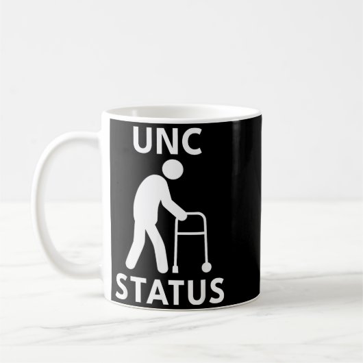 Oom Status Grappige Oude Mensen Meme Koffiemok (Links)