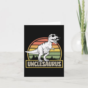 Oom T Rex Dinosaurus Oom Saurus Bijpassende F Kaart