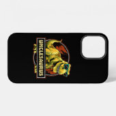 Oom T rex Oom Saurus Dinosaur iPhone Hoesje (Achterkant horizontaal)