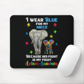 Oom Tante Autisme Awareness Muismat (Met muis)