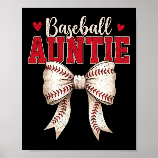 Oom tante Coquette strik das Moederdag Poster (Voorkant)