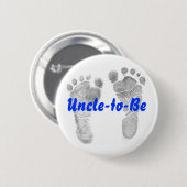 Oom-te-worden Ronde Button 5,7 Cm (Voorkant /achterkant)