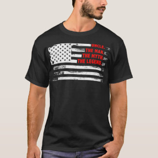 Oom The Man Myth Legend American USA Fatheru201 T-shirt