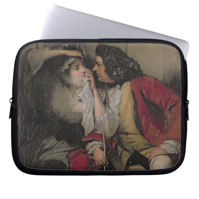 Oom Toby en weduwe Wadman Laptop Sleeve (Voorkant)