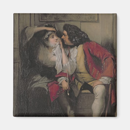 Oom Toby en weduwe Wadman Magneet (Voorkant)