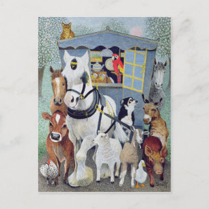 Oom Tom Cobbley en alles Briefkaart